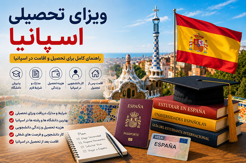 ویزای تحصیلی اسپانیا